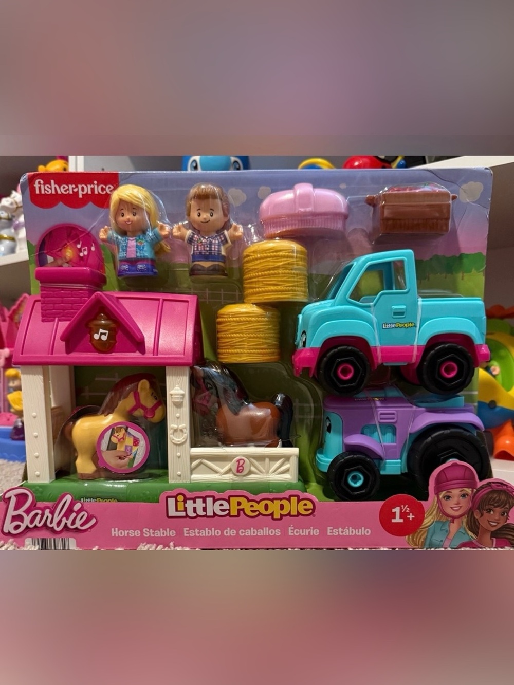 Fisher-Price Little People Horse Stable Set